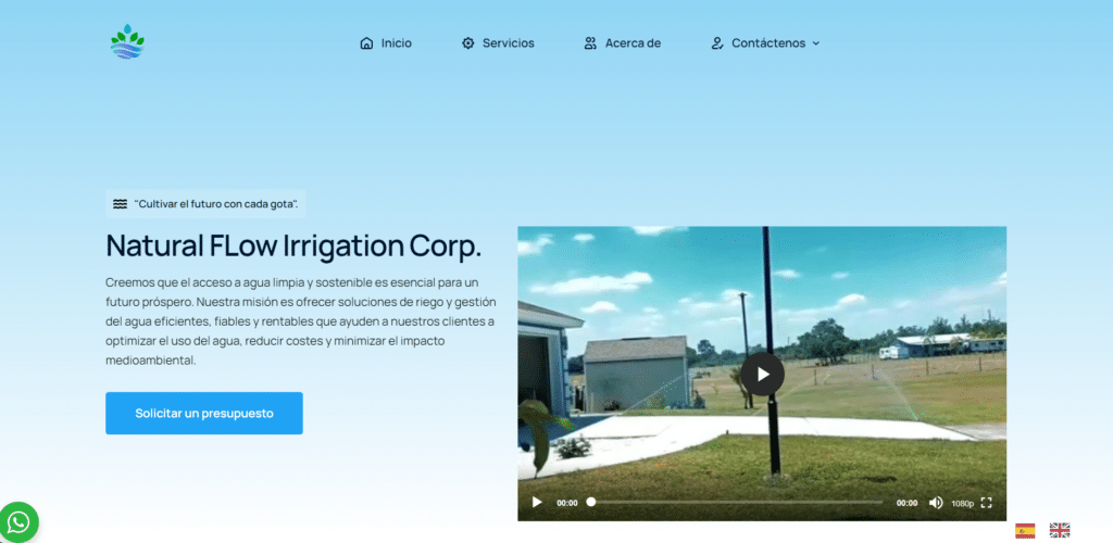 NATURAL FLOW IRRIGATION CORP