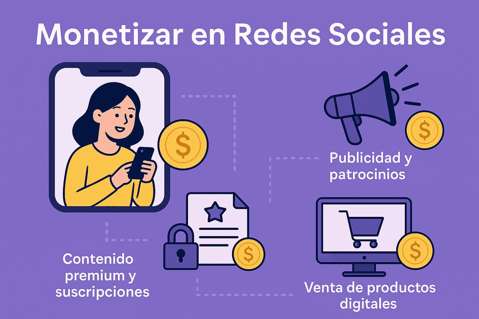 Monetizar en redes sociales
